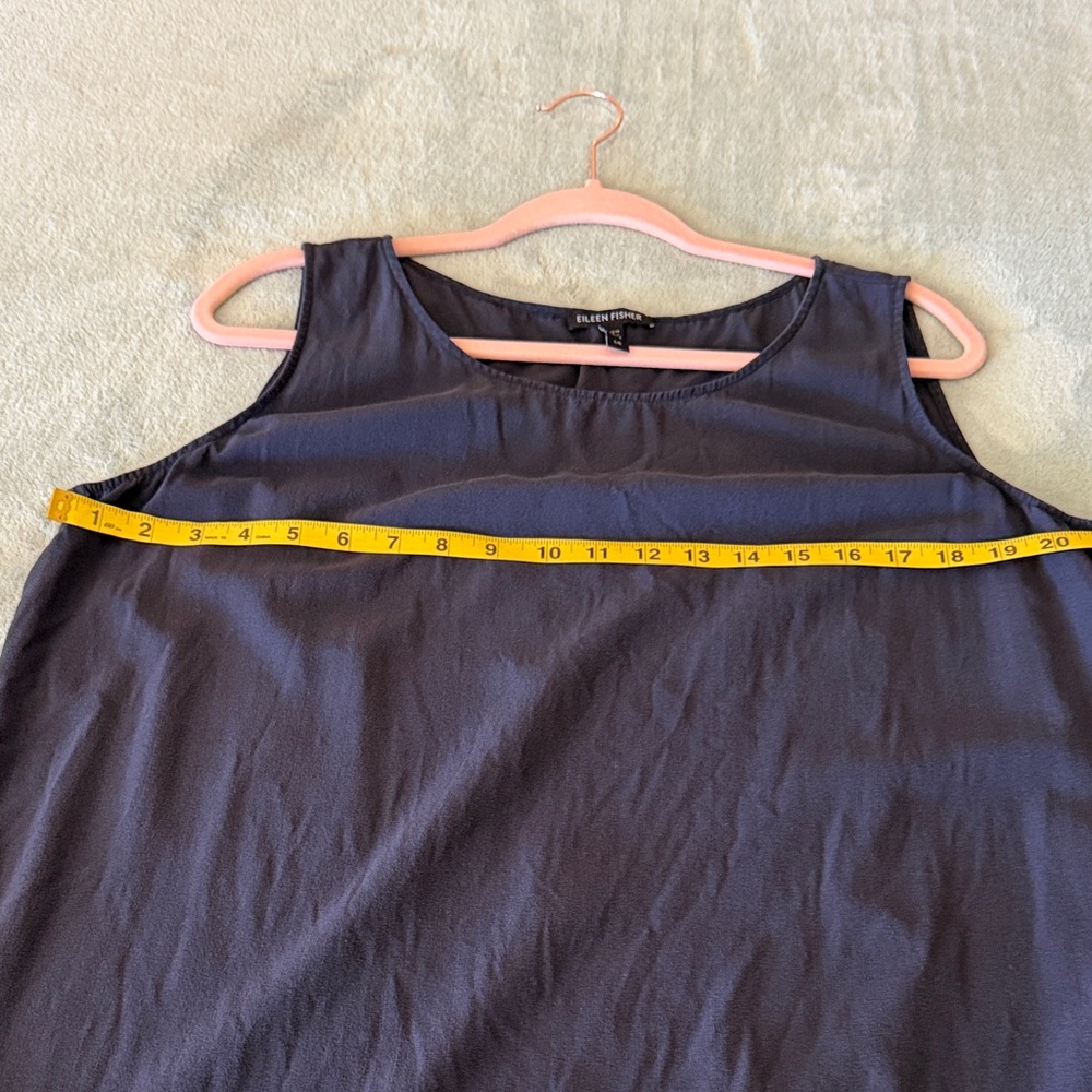 Eileen Fisher Ink Sleeveless Top - Picture 4 of 5